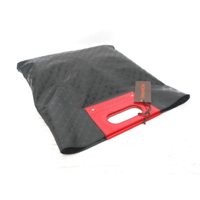GHERARDINI(ゲラルディーニ)の送料無料　ゲラルディーニ 黒 PVC ソフティ パテント 2way ハンドバッグ レディースのバッグ(ハンドバッグ)の商品写真