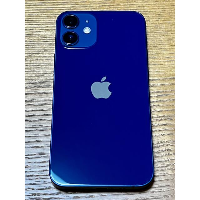 【美品】SIMフリー APPLE iPhone12 mini 64GB ブルー