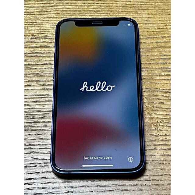 【美品】SIMフリー APPLE iPhone12 mini 64GB ブルー