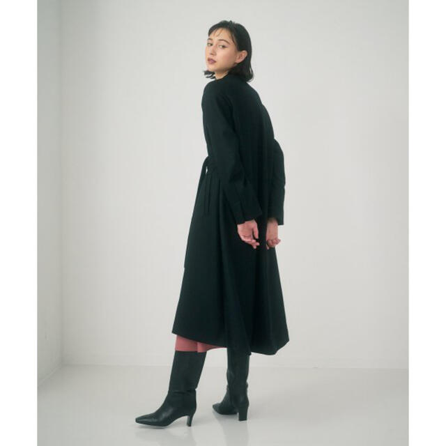 ANAYI 新品 21AW スーパー120サキソニーノーカラーコート ブラック | フリマアプリ ラクマ