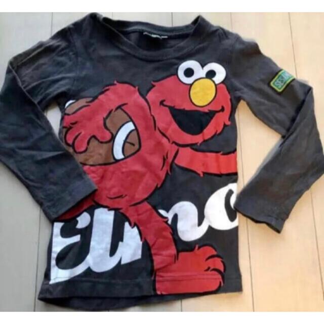 SESAME STREET(セサミストリート)のエルモ　ロングTシャツ　110サイズ USJ　セサミストリート キッズ/ベビー/マタニティのキッズ服男の子用(90cm~)(Tシャツ/カットソー)の商品写真