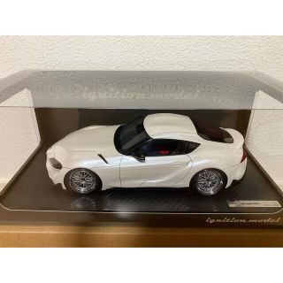 イグニッションモデル 1/18 GR スープラ RZ A90 BBS LMタイプ(ミニカー)