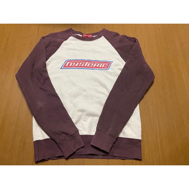 90s hysteric ヒステリックグラマー ラグラン スウェット-