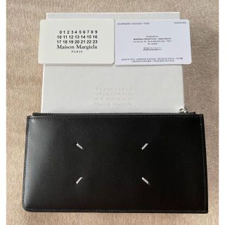 21AW新品 メゾン マルジェラ レザー 長財布 ブラック カードケース