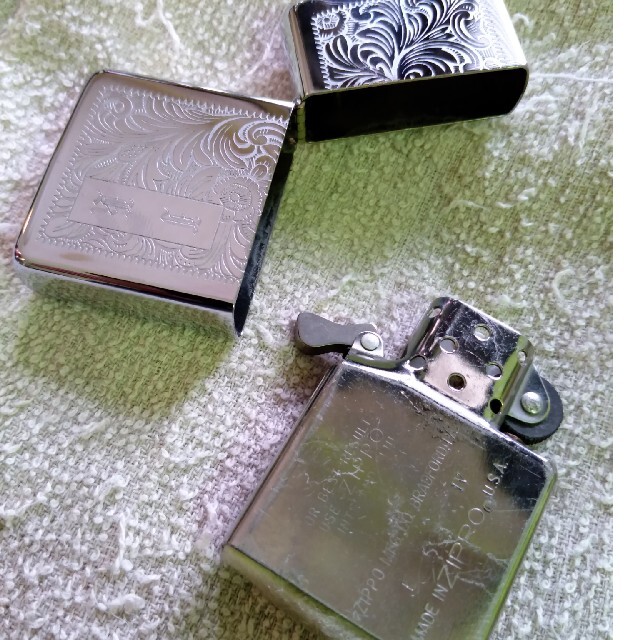 ZIPPO - ジッポ 唐草模様 1988年 ZIPPO 未使用 イニシャルの通販 by ぼ ...