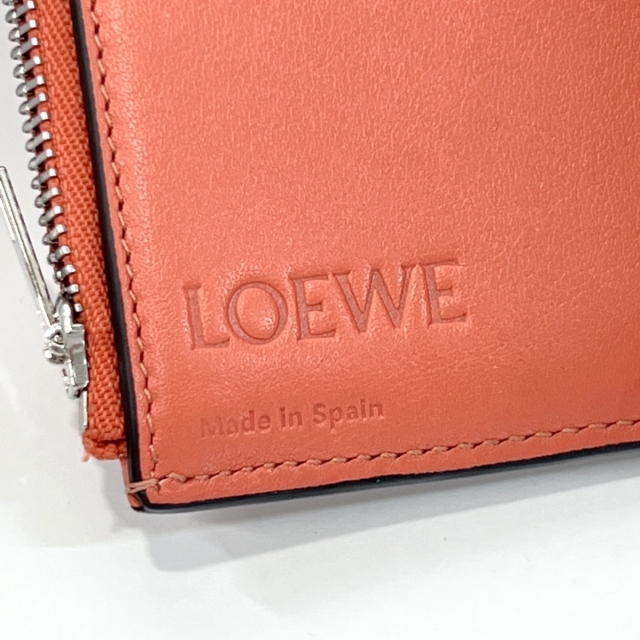 LOEWE(ロエベ)のロエベ 三つ折り財布 バーティカル アナグラム  ベージュ レディースのファッション小物(財布)の商品写真