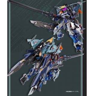 バンダイ(BANDAI)のMETALBUILD ローエングリンランチャー&スナイパーパック2点セット(プラモデル)