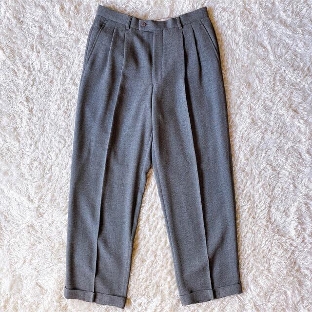 KENZO ケンゾー セットアップ ダブル 3タック グレー ヴィンテージ XL