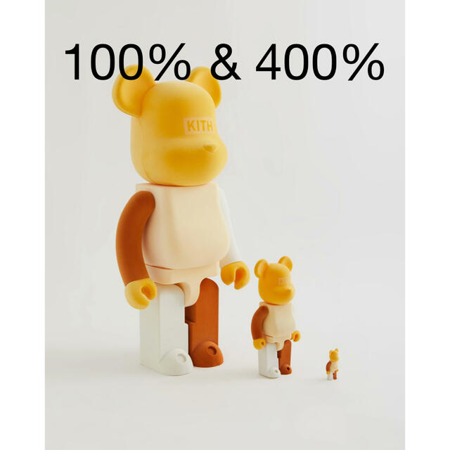 直販卸売り KITH BE@RBRICK 100% u0026400%