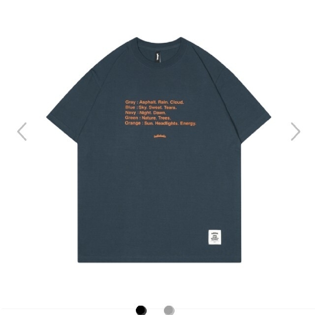 The Elements Tee (slate)　ボーラホリック　ネイビー