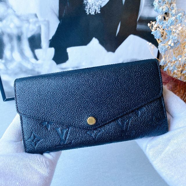 LOUIS VUITTON - 「展示品」ルイヴィトン　財布　ポルトフォイユ・サラ　モノグラム　アンプラント