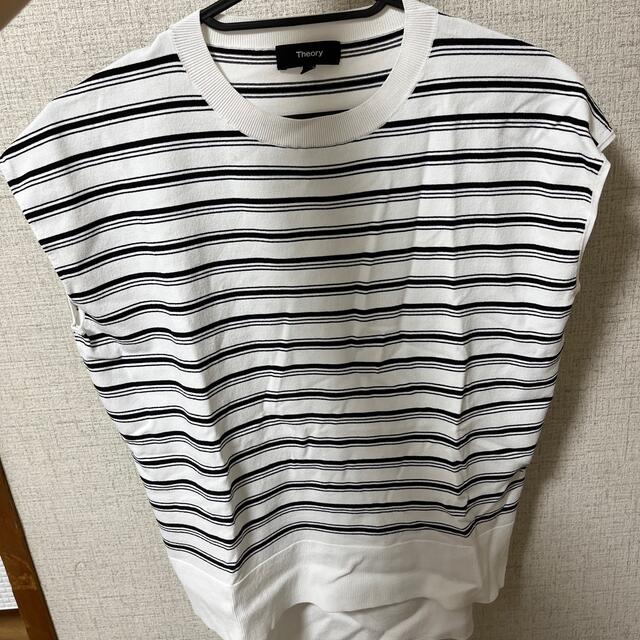 theory(セオリー)のtheory ノースリーブ レディースのトップス(シャツ/ブラウス(半袖/袖なし))の商品写真