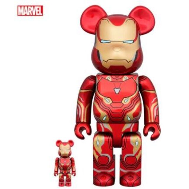 BE@RBRICK IRON MAN MARK 50 100％ & 400％