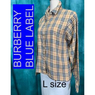 バーバリーブルーレーベル(BURBERRY BLUE LABEL)のBurberry BLUE LABEL バーバリー　ノバチェックシャツ(シャツ/ブラウス(長袖/七分))