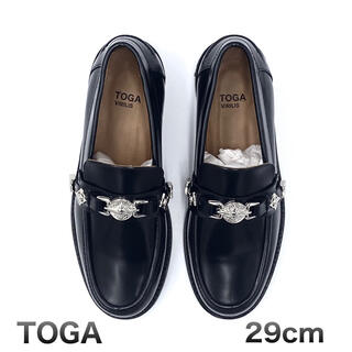 トーガ(TOGA)のブラック 29cm TOGA VIRILIS トーガ ビリリース ローファー(ドレス/ビジネス)