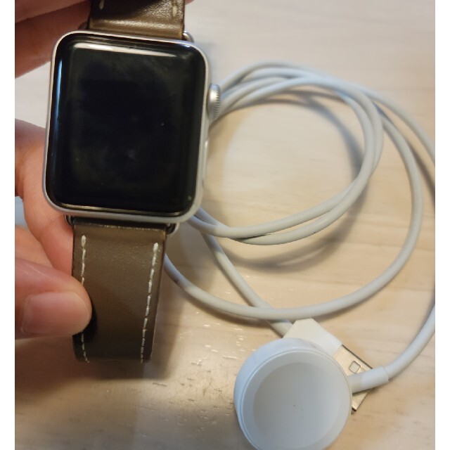 Apple Watch(アップルウォッチ)のSeries3 38mm アルミ GPSモデル スマホ/家電/カメラのスマートフォン/携帯電話(その他)の商品写真