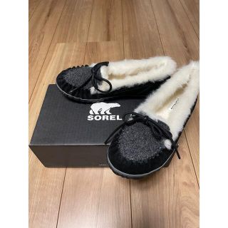 ソレル(SOREL)のソレル　モカシン　23.5㎝　新品(スリッポン/モカシン)