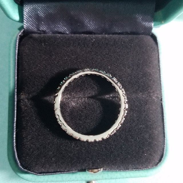 トピー様専用！最高級ソナダイヤモンド　2.2ミリフルエタニティ レディースのアクセサリー(リング(指輪))の商品写真