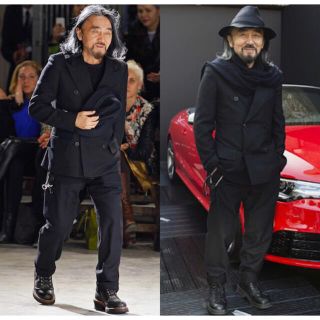 ヨウジヤマモト(Yohji Yamamoto)の本人着用 yohjiyamamoto 14ss ダブルジャケット(テーラードジャケット)