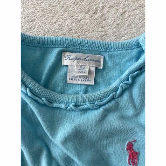 Ralph Lauren(ラルフローレン)のRalph Lauren Tシャツ　2枚セット キッズ/ベビー/マタニティのベビー服(~85cm)(Ｔシャツ)の商品写真