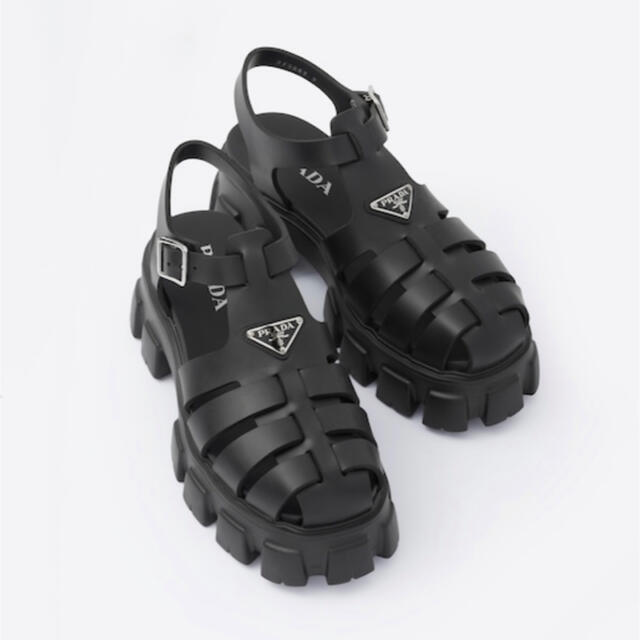 PRADA 2022SS グルカサンダル-