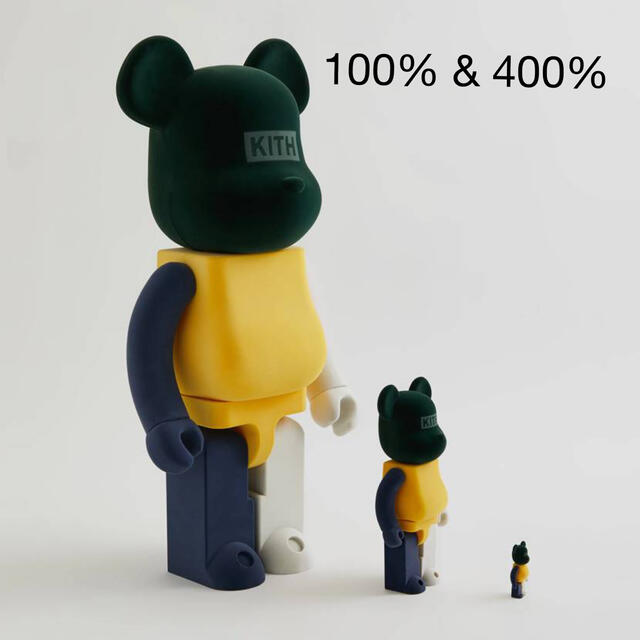 BE@RBRICK - KITH x Bearbrick Beam 100% & 400%セットの通販 by PYG ...