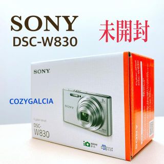 ソニー(SONY)のコギパパ専用SONY Cyber−Shot W DSC-W830 新品 未開封(コンパクトデジタルカメラ)