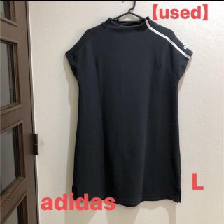 アディダス(adidas)の【used】adidas アディダス ＊ ミニワンピース(ひざ丈ワンピース)