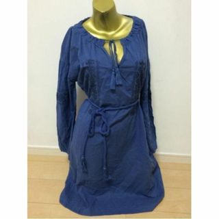 アズールバイマウジー(AZUL by moussy)の【1960】AZUL by moussy  ブルー ワンピース S(ひざ丈ワンピース)