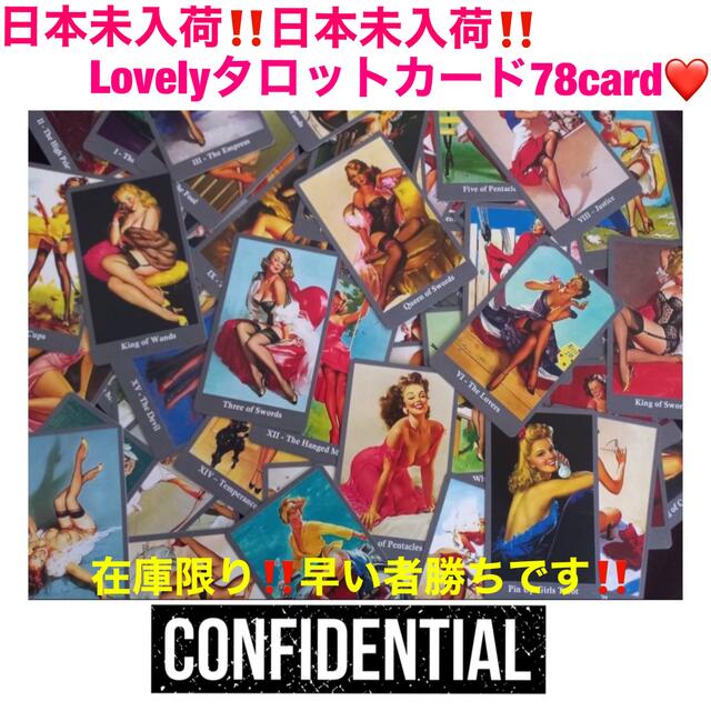 日本未入荷入手困難‼️ Lovelyタロット❤️タロットカード⭐︎オラクル ... 日本未入荷入手困難‼️ Lovelyタロット❤️タロットカード⭐︎オラクルカード