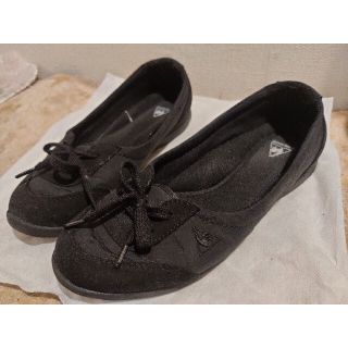 ルコックスポルティフ(le coq sportif)の黒いスニーカー(スニーカー)