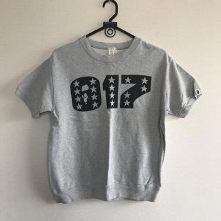 アベイシングエイプ(A BATHING APE)のTシャツ　スエット半袖　エイプ(スウェット)