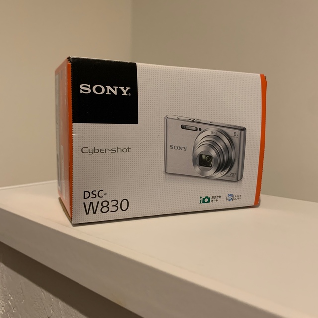 【ほぼ新品】SONY デジタルカメラ Cyber-Shot W DSC-W830