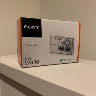 ソニー(SONY)の【ほぼ新品】SONY デジタルカメラ Cyber-Shot W DSC-W830(コンパクトデジタルカメラ)