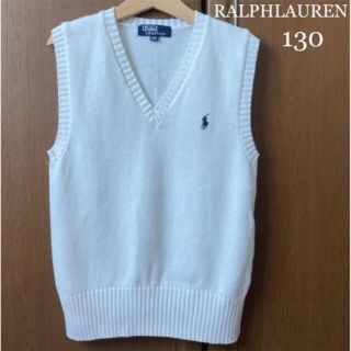 ラルフローレン(Ralph Lauren)のラルフローレン　Vネック　ニット　ベスト　セーター　フォーマル　制服　等に(Tシャツ/カットソー)