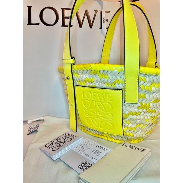 最先端 LOEWE - 値下げ❗️LOEWE ロエベ バスケットバッグ スモール