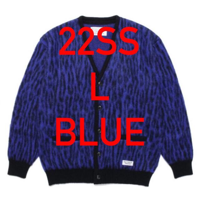 WACKO MARIA(ワコマリア)のWACKO MARIA LEOPARD MOHAIR CARDIGAN L メンズのトップス(カーディガン)の商品写真