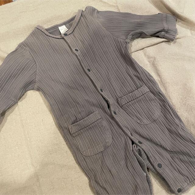 CHECK&STRIPE(チェックアンドストライプ)のツーウェイオール ベビー服 キッズ/ベビー/マタニティのベビー服(~85cm)(カバーオール)の商品写真