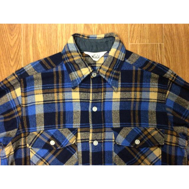 WOOLRICH(ウールリッチ)の70‘ Woolnich shirt ウールリッチ ネルシャツ チェックシャツ  メンズのトップス(シャツ)の商品写真