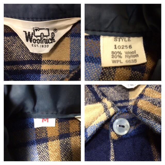 WOOLRICH(ウールリッチ)の70‘ Woolnich shirt ウールリッチ ネルシャツ チェックシャツ  メンズのトップス(シャツ)の商品写真