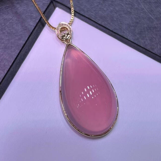 格安即決 9.3g ⭐︎【天然】スターローズクォーツ k18 ペンダント