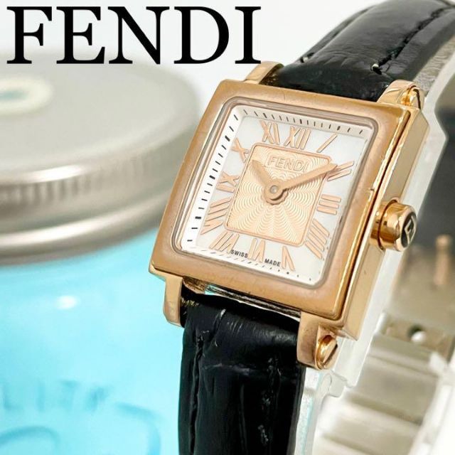 フェンディ FENDI 女性用 腕時計 電池新品 s1554