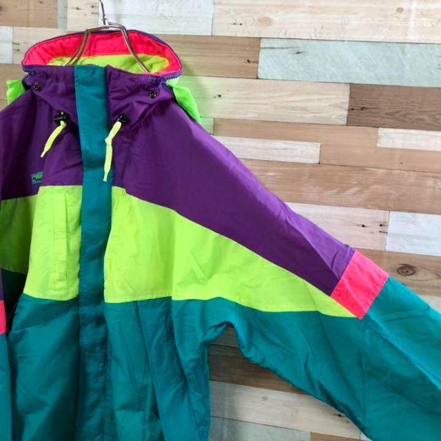 Columbia(コロンビア)の輸入古着 コロンビア マウンテン ナイロンジャケット キャンプ 登山 90S メンズのジャケット/アウター(ナイロンジャケット)の商品写真