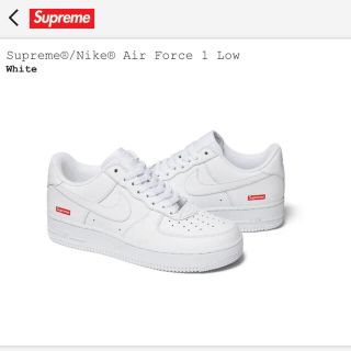 シュプリーム(Supreme)のsupreme nike air force1 27 white(スニーカー)