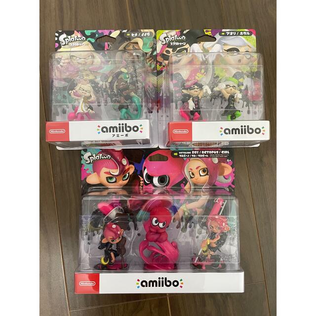 amiibo スプラトゥーン テンタクルズ/シオカラーズ/トリプルセット