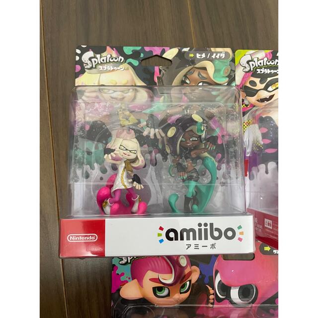 amiibo スプラトゥーン シオカラーズ テンタクルズ トリプルセットの