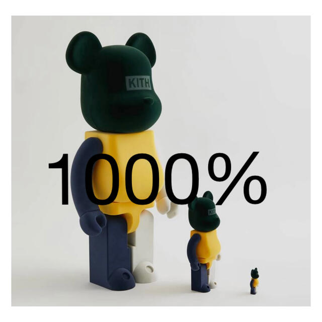 BE@RBRICK 1000% BEAM kith