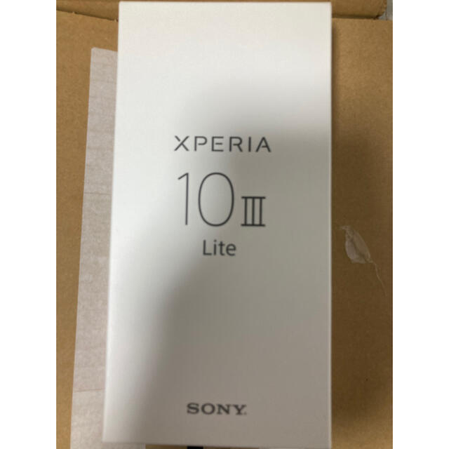 SONY Xperia 10 III Lite 版 XQ-BT44 ブルー64GBSIMフリー