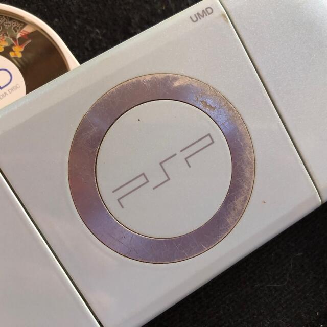 PlayStation Portable(プレイステーションポータブル)のすぐに遊べるPSPプレイステーション・ポータブル★ 天誅ソフトセット エンタメ/ホビーのゲームソフト/ゲーム機本体(携帯用ゲーム機本体)の商品写真