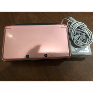 ニンテンドー3DS(ニンテンドー3DS)のお値下げ❗️任天堂　3DS 本体　ピンク　美品(携帯用ゲーム機本体)